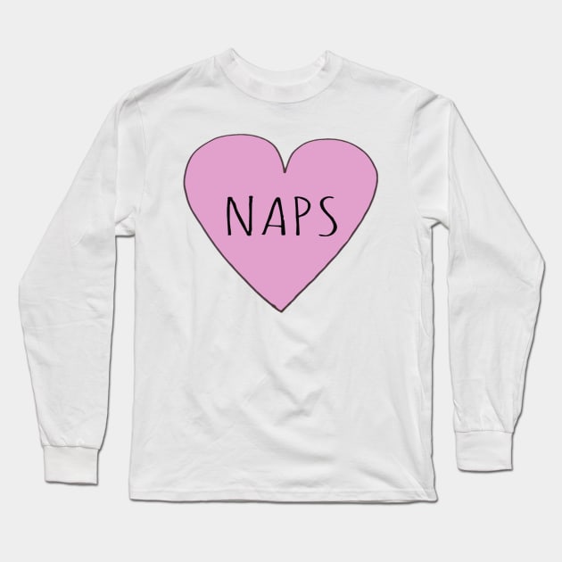 Love Naps Long Sleeve T-Shirt by wanungara